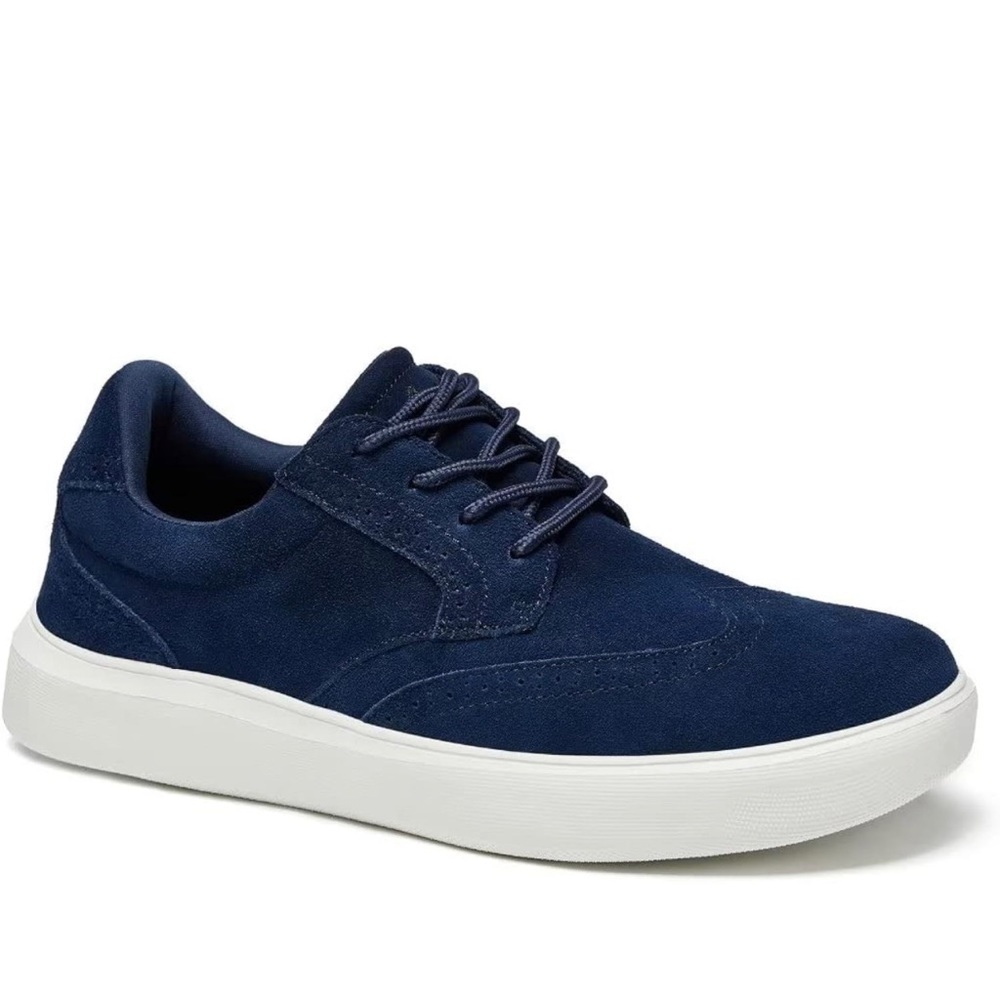Ortho comfort MEN’s Shoes leather ROYAL Blue NEW orthopedic shoes 👞 - Picture 6 of 7